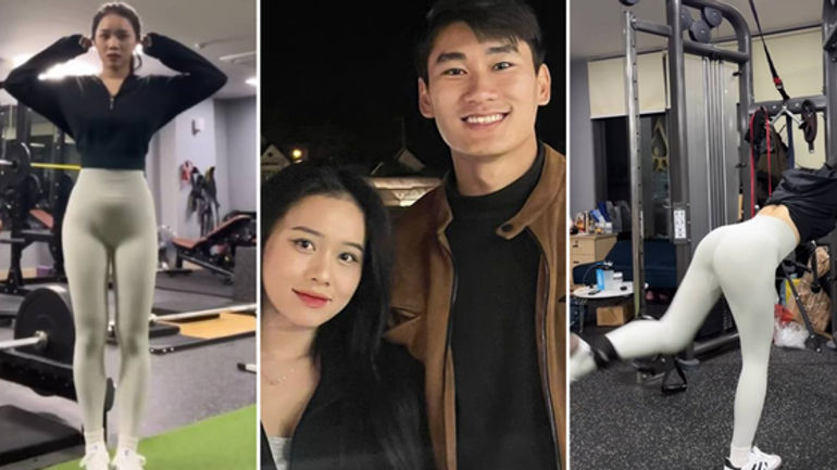 Phản ứng đáng chú ý của bạn gái hot Tiktoker Nhâm Mạnh Dũng sau khi bị chê mặc phản cảm ở phòng gym