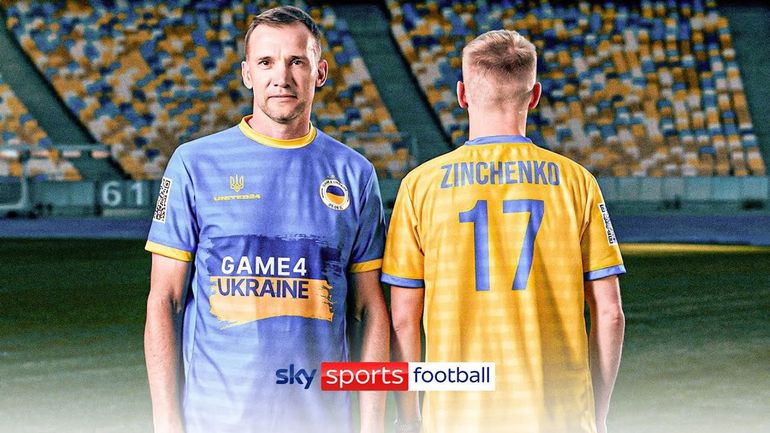 Star-Studded Clash at Stamford Bridge: Join Andriy Shevchenko and Mykhailo Mudryk as Ukraine's Game4Ukraine Unfolds Live!
