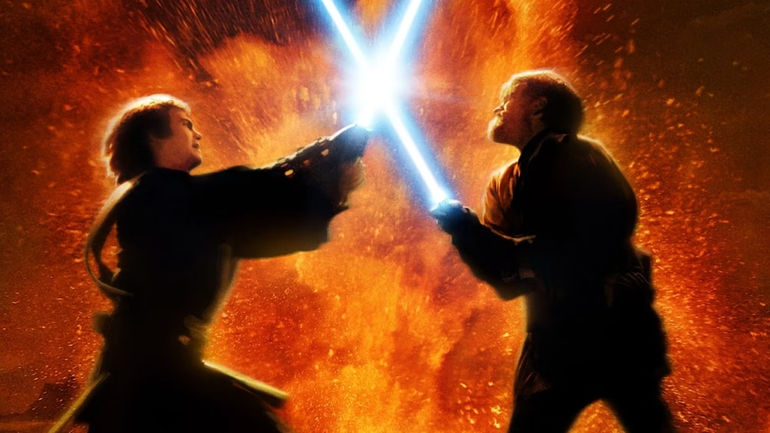 The Epic Duel: Unveiling the Unforeseen Reasons Behind Anakin's Defeat against Obi-Wan in Revenge of the Sith