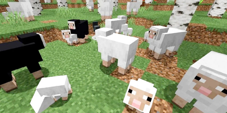 Unbelievable Discovery: Mind-Blowing Deformed Sheep Found in Newly Created Minecraft World!