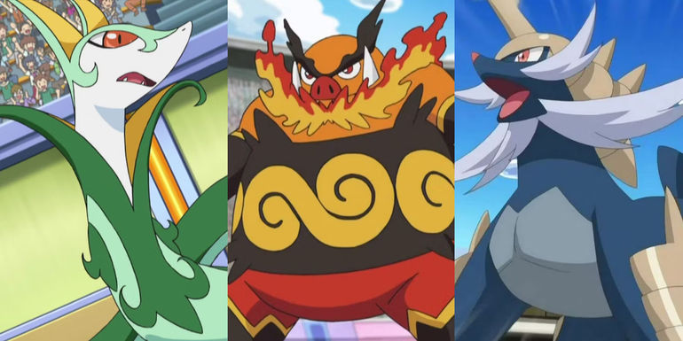 Unleash Your Imagination with Jaw-Dropping Tera Forms for Serperior, Emboar, and Samurott