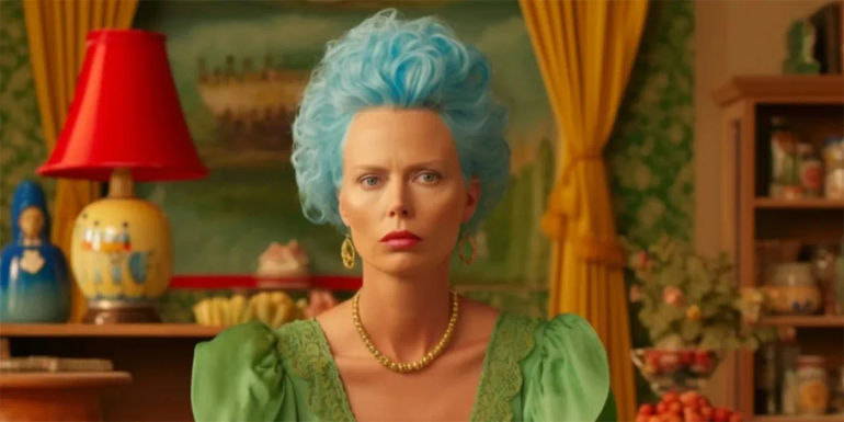 The Sensational Collaboration: The Simpsons Meets Wes Anderson in a Star-Studded and Mind-Blowing Artwork