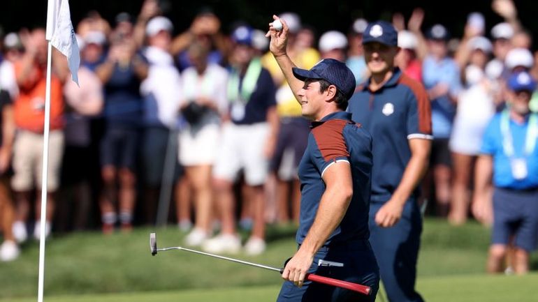 Breaking Records: Viktor Hovland Earns Astonishing Hole-in-One at Ryder Cup, Setting Fire to the Green!