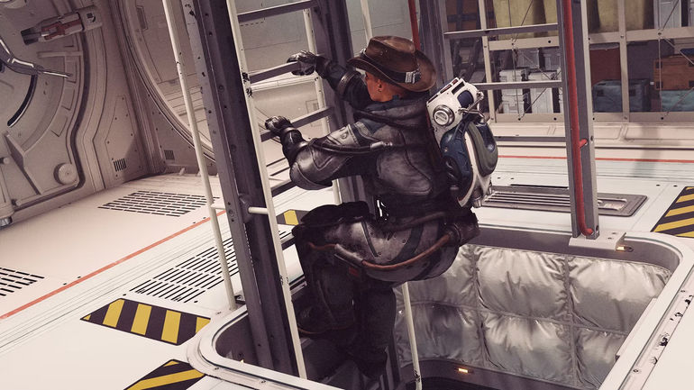 Mind-Blowing Starfield Spaceship Boasts 30 Astonishing Sets of Ladders