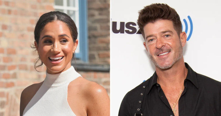 Unveiling the Royal Connection: The Surprising Role of Meghan Markle in Robin Thicke's Wedding Invitations