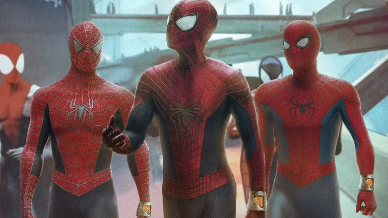 Unprecedented Spider-Man Crossover Unites All 3 Live-Action Heroes in Mind-Blowing Spider-Man: Beyond The Spider-Verse Fan Art