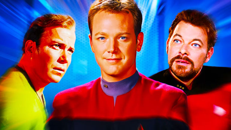 Unveiling the Quintessential Starship Captains: The Unmatched Charisma of Kirk and Riker in Star Trek: Voyager