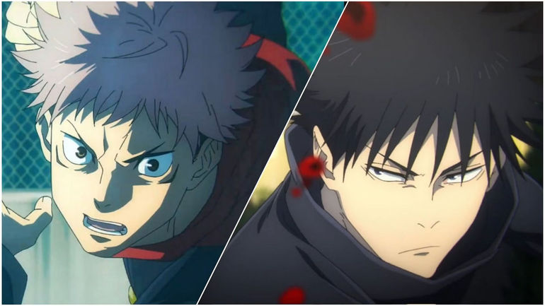 Explosive Showdown in Shibuya: Yuji and Megumi Unite with the Arrival of Toji Fushiguro - Jujutsu Kaisen Season 2 Episode 11