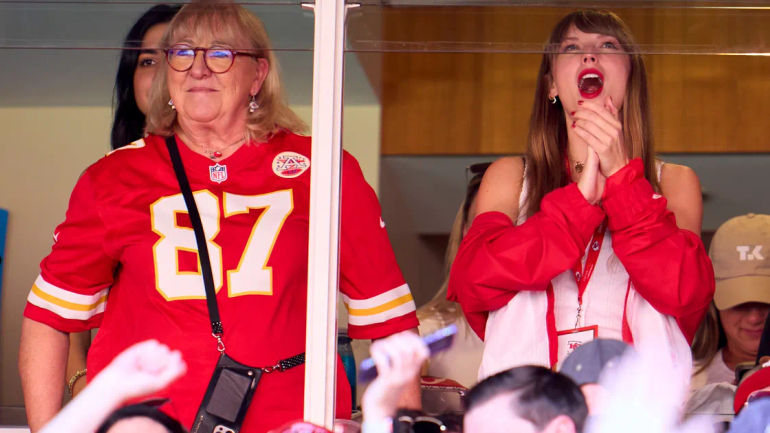Travis Kelce's Mom Donna Shuts Down Haters with a Surprising Taylor Swift Anthem!