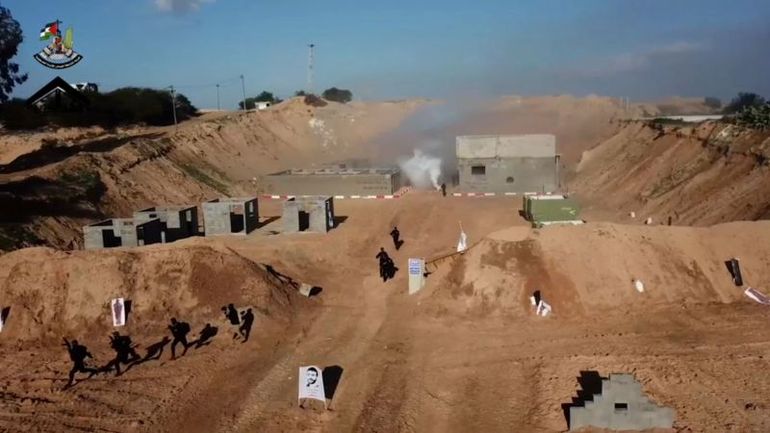Secret Operation Unveiled: Hamas Militants Trained in Plain Sight, Just Inches From Israel's Fortified Border!
