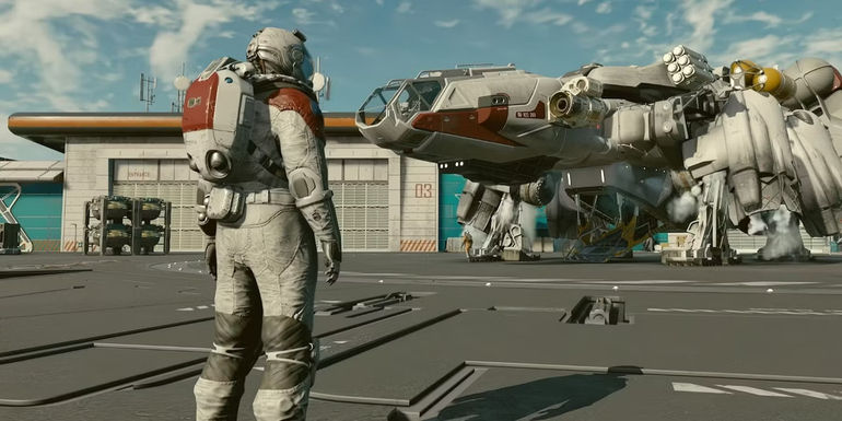 Unleash Your Inner Explorer: Starfield Player Constructs Epic Space Submarine!