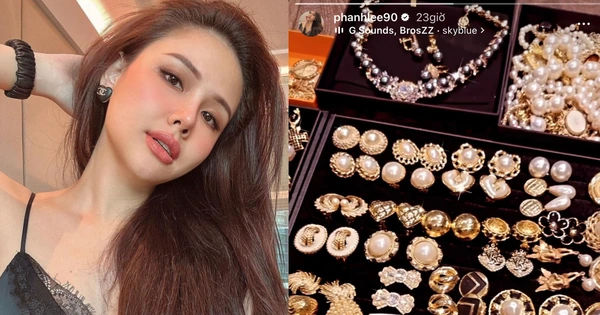 Phanh Lee, hoa hậu hào môn, lấp lánh trên đống trang sức, đầy bất ngờ