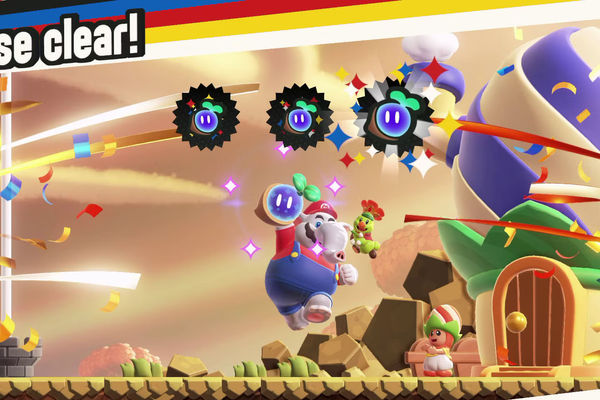 SUPER MARIO 3D WORLD #1 - O Início: Gameplay com Mario e Luigi