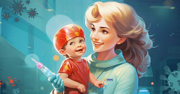 Nâng niu niềm đam mê vẽ dũng sĩ vắc xin với công nghệ AI thông minh