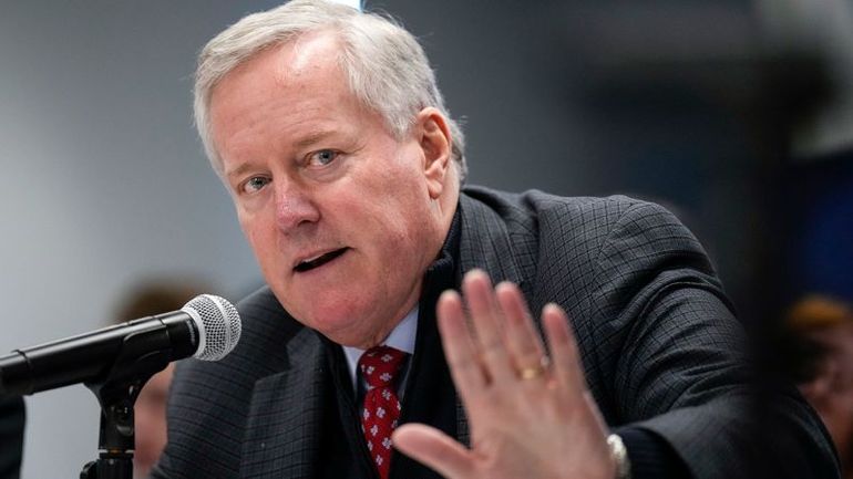 Breaking: Explosive Revelation - Mark Meadows Granted Immunity in High-Stakes Federal Election Subversion Probe