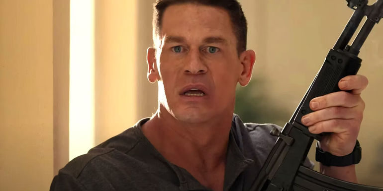John Cena and Alison Brie Escape an Ambush in Exclusive 'Freelance' Sneak Peek