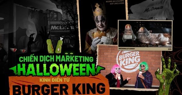 Hai chiến dịch đặc biệt vào đêm Halloween của Burger King đánh bại McDonald's vỡ òa