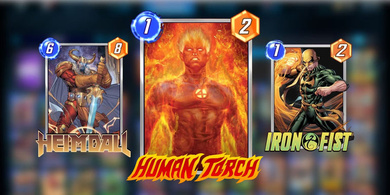 The Ultimate Human Torch Deck: Unleashing Marvel's Firestarter