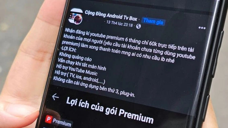 Đánh lừa người dùng Internet với chiêu trò mua YouTube Premium chỉ với 9K