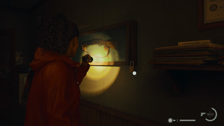 Finding the Pump-Action Shotgun Code and Location in Alan Wake 2