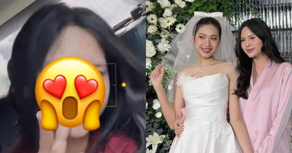 Bí mật vẻ đẹp tự nhiên của Vợ Thành Chung khi dự tiệc cưới Doãn Hải My và Đoàn Văn Hậu