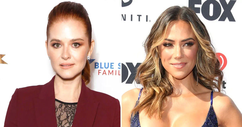 Sarah Drew and Jana Kramer Respond to SNL's Parody of First Lifetime Christmas Movie Intimate Scene