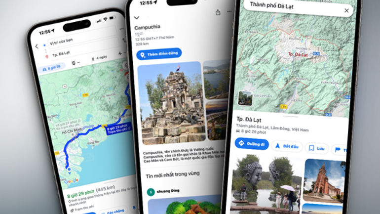 Các tính năng hữu ích tích hợp trong Google Maps cho du lịch