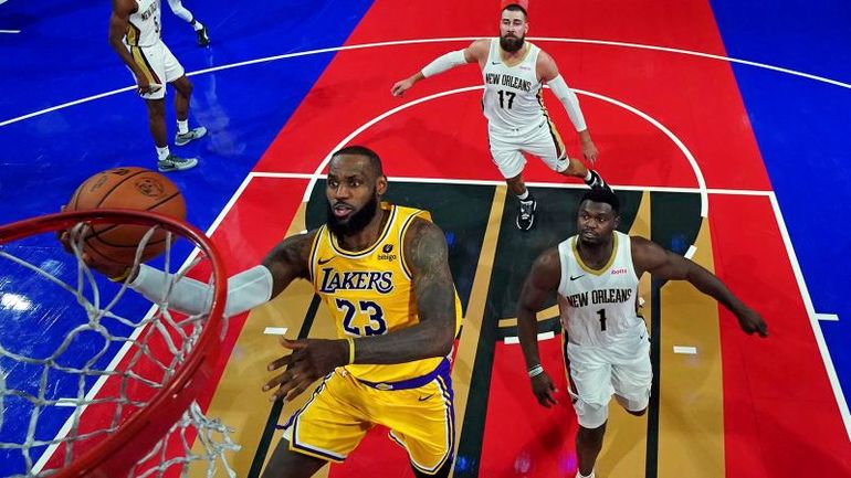 LeBron James leads Los Angeles Lakers to dominant victory in NBA In-Season Tournament semifinals