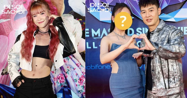 Đề tài: Thảm đỏ Chung kết Ca Sĩ Mặt Nạ: Khởi My hack tuổi, Hoàng Hải gắn bó cùng một nữ sao không phải là Thùy Chi