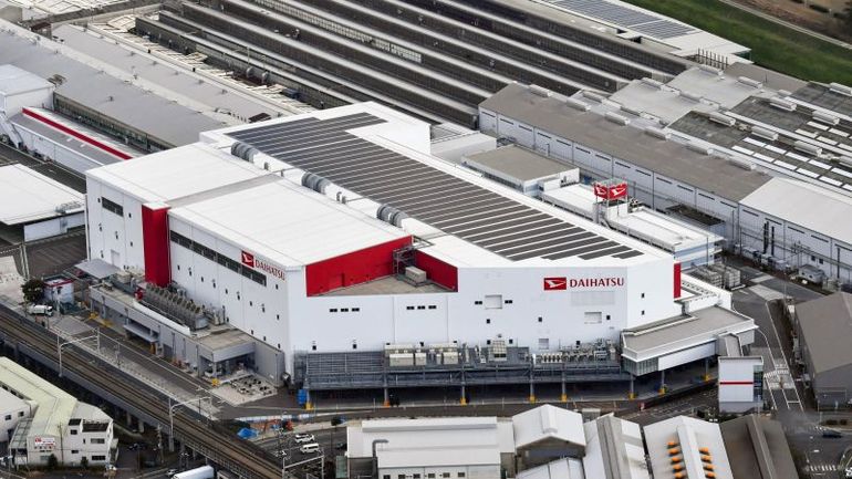 Automaker owned by Toyota suspends production in Japan following admission of 30-year safety test manipulation