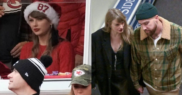 Taylor Swift gây tranh cãi khi xuất hiện cổ vũ bạn trai cầu thủ trên sân  vận động
