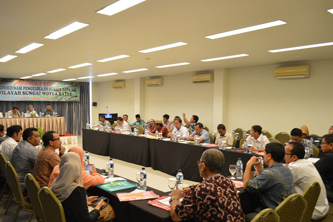 Sidang I TKPSDA Wilayah Sungai Woyla Batee Tahun 2017