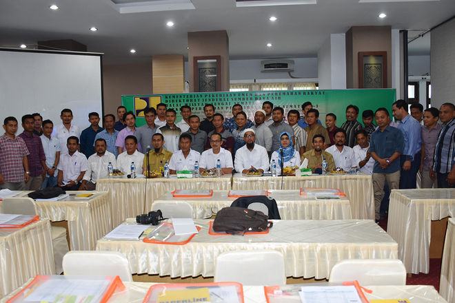 Traning of Trainer (TOT) Tim Pendamping Masyarakat dalam Program Percepatan Peningkatan Tata Guna Air Irigasi (P3-TGAI)