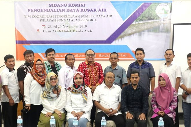 Anggota Komisi Pengendalian Daya Rusak Air Tim Koordinasi Pengelolaan Sumber Daya Air Wilayah Sungai Alas-Singkil