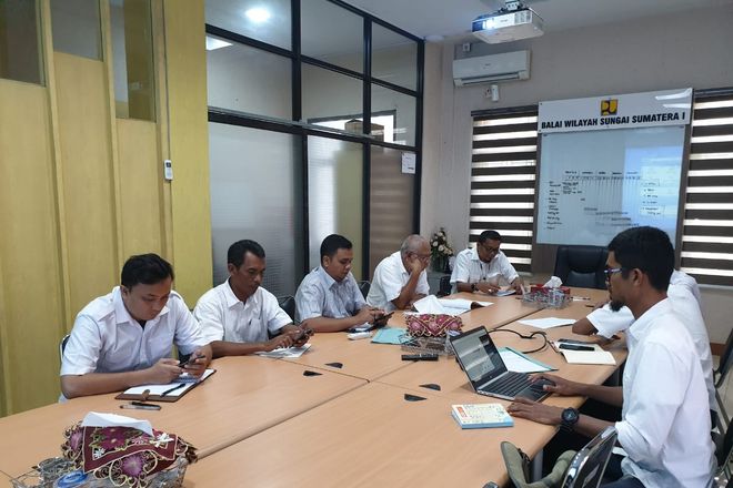 Rapat Sinkronisasi Pembangunan Air Baku di Propinsi Aceh