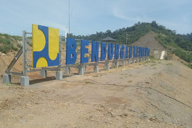 Waduk Kreutoe di Kecamatan Paya Bakong, Kabupaten Aceh Utara. (ist/metro24jam.com)