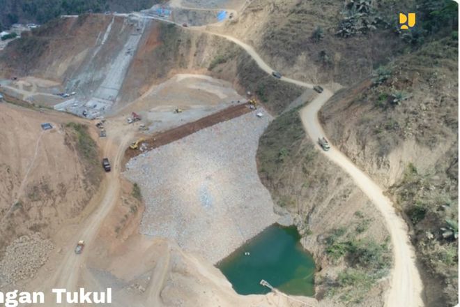 Bendungan Tukul di Pacitan