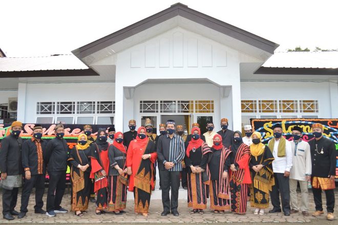 Foto Bersama, Peserta yang Mengikuti Kegiatan Harbak PU Secara Virtual dari BWS Sumatera-I