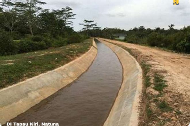 Amankan Kedaulatan Negara, Kementerian PUPR Bangun Irigasi, Pengaman Pantai, dan Jalan Lingkar di Pulau Natuna