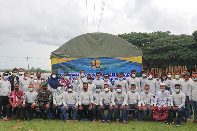 Foto Bersama Kegiatan CP DOISP II Bendungan Keuliling