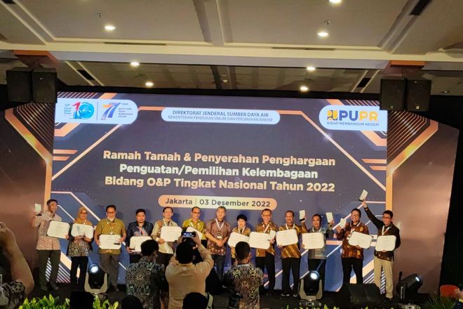 TKPSDA WS Aceh-Meureudu mendapatkan Juara I pada Lomba TKPSDA Kewenangan Pusat