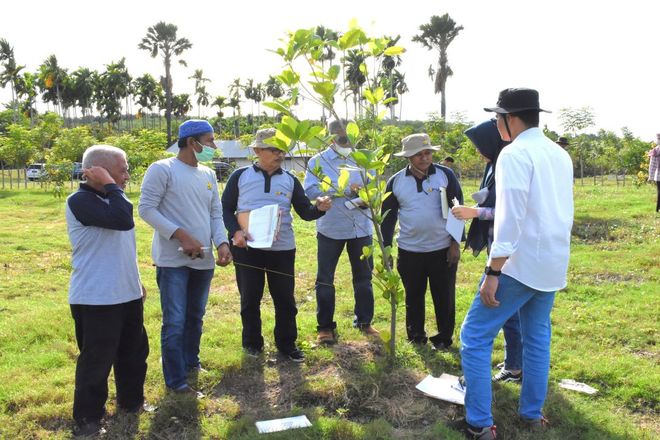 Perwakilan IPPU didampingi Tim OP SDA I sedang Melakukan Monev