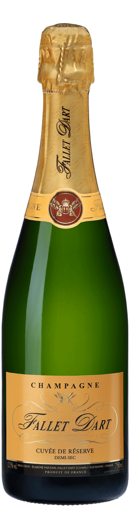 Cuvée de réserve Demi-sec - Champagne Fallet Dart