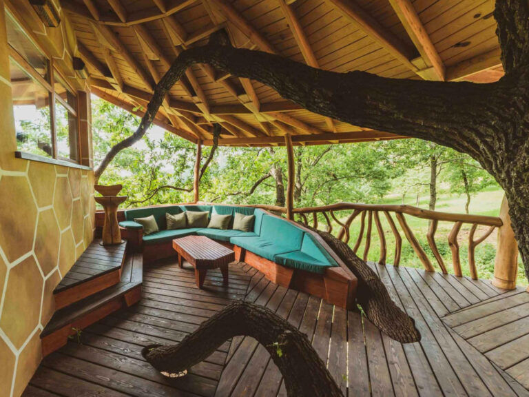 Farkaskútvölgy - Lombkorona ház: Terasz