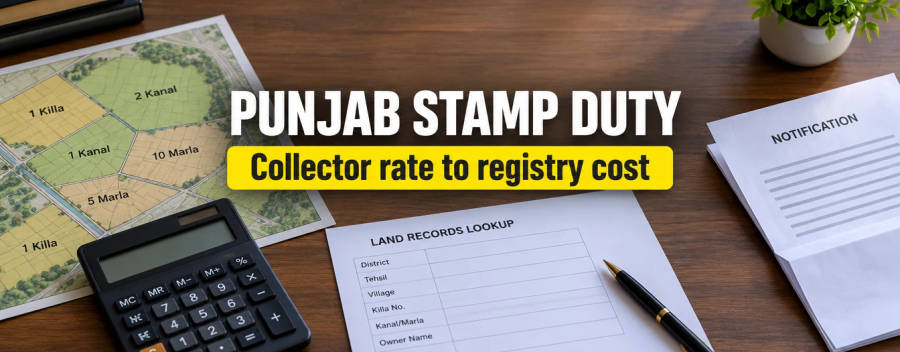 Stamp Duty Calculator Punjab: Land Cost Method (2026)