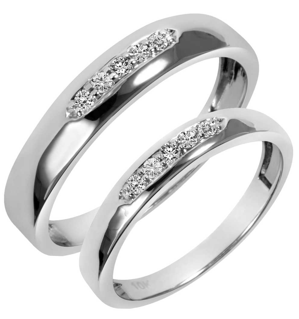 Featured Image of His And Her Wedding Bands Sets