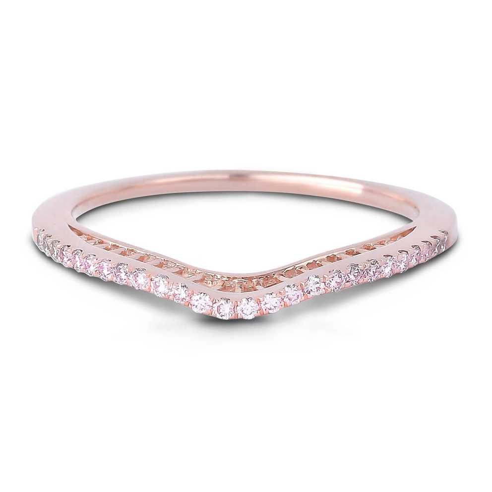 Featured Image of Pink And Diamond Wedding Bands