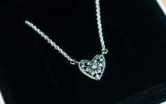 Ice Crystal Heart Collier Necklaces