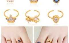 Gold Toe Rings