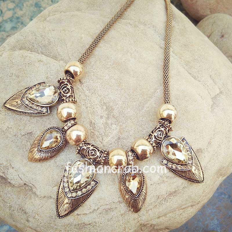 Golden Boho Necklace for Women